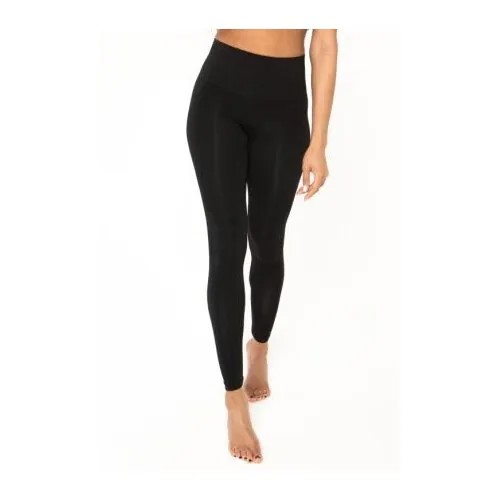 Легинсы  Georgette, сильная коррекция, с ластовицей, размер One Size (40-48), черный