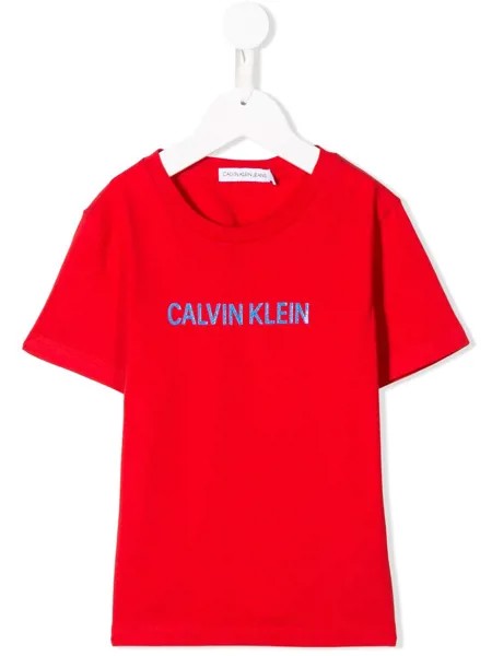 Calvin Klein Kids футболка с логотипом