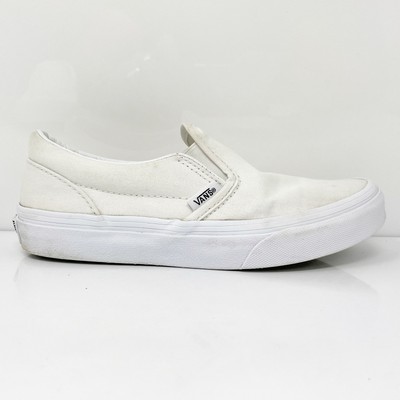 Vans Boys Classic 751505 Белая повседневная обувь Кроссовки Размер 3