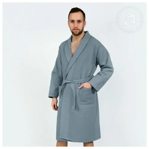 Халат  АртДизайн, размер 2XL/3XL, серый