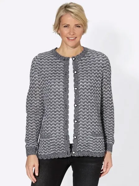 Кардиган Classic Basics Ajour, цвет Schwarz-Meliert