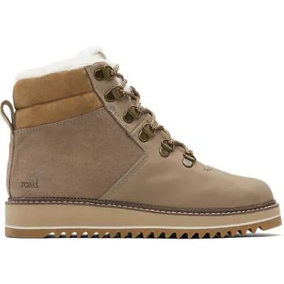 Женские непромокаемые ботильоны Toms Mojave из замши на шнуровке BHFO 0388