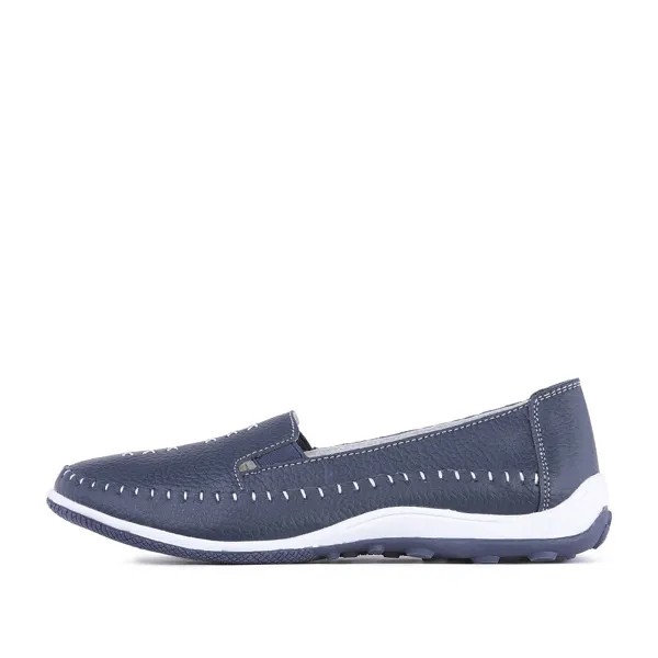 Мокасины женские ZENDEN 79-25WG-017ZK1 синие 37 RU