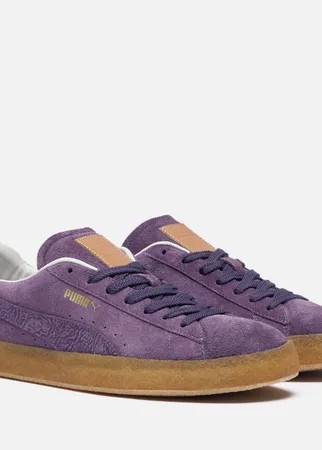 Кроссовки Puma Suede Crepe SC, цвет фиолетовый, размер 44 EU