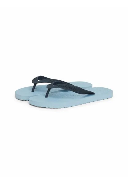 Пляжные тапочки Logo Flip-Flops Tommy Hilfiger, небесно-голубые