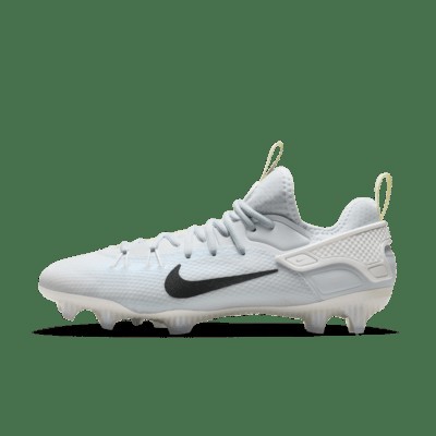 Бутсы Nike Huarache 9 Elite Low LAX SE Lacrosse Cleats, цвет Football Grey/White/Luminous Green/Black