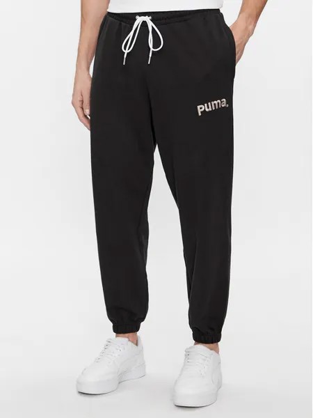 Спортивные брюки свободного кроя Puma, черный
