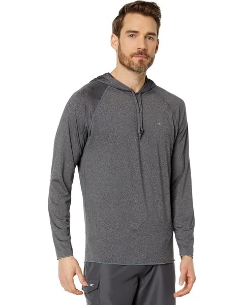 Худи O'Neill Hybrid Long Sleeve Sun, цвет Graphite