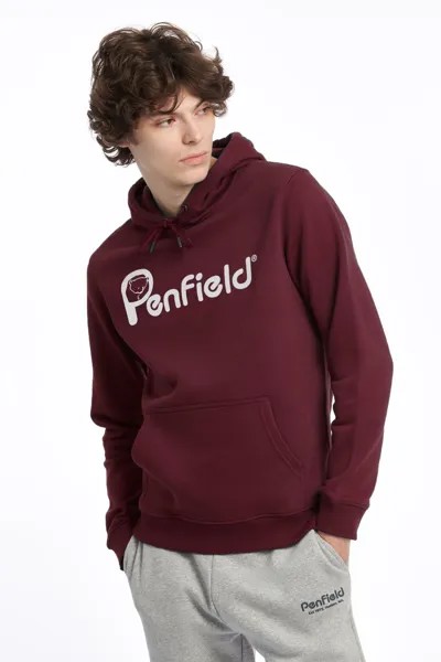 Худи Purple Bear с принтом на груди Penfield, фиолетовый