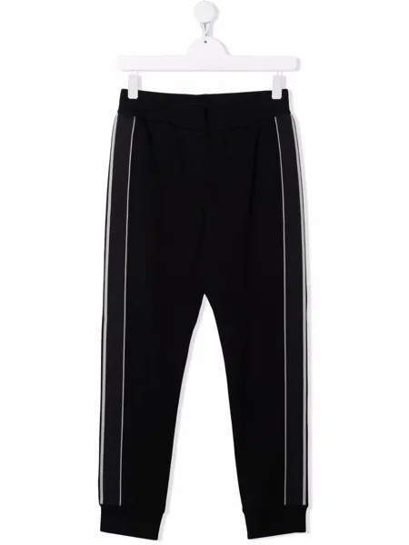 Emporio Armani Kids спортивные брюки с логотипом