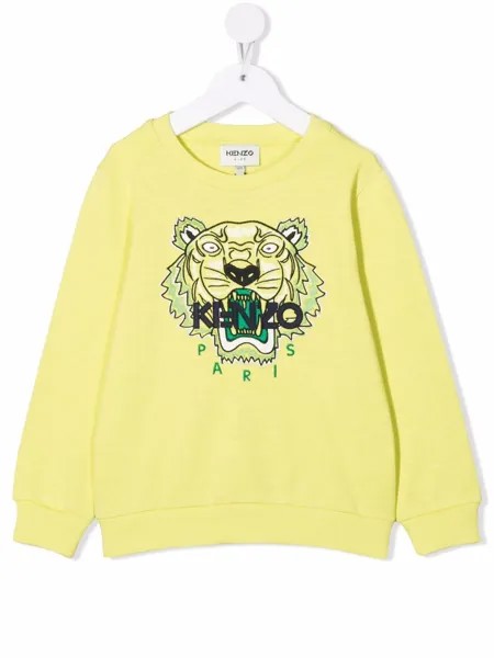 Kenzo Kids толстовка с вышитым логотипом
