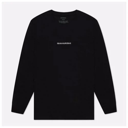 Мужской лонгслив maharishi Organic Military Type Embroidery оливковый , Размер S