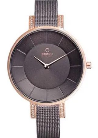 Fashion наручные  женские часы Obaku V158LEVNMN. Коллекция Mesh