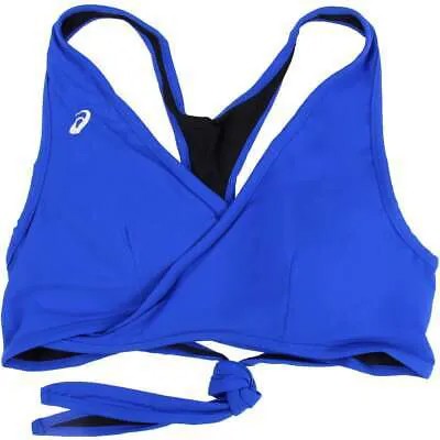 Женский синий спортивный топ ASICS Keli Volleyball Bikini Top BV2154-4390