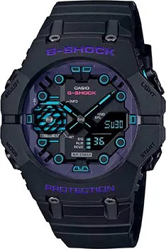 Японские наручные  мужские часы Casio GA-B001CBR-1A. Коллекция G-Shock
