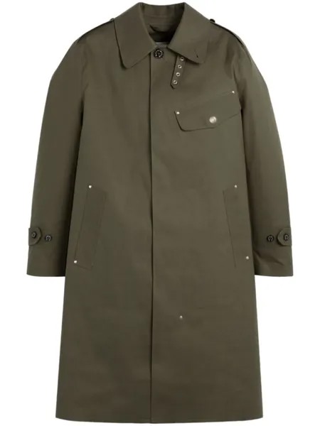 Mackintosh пальто Showroom из коллаборации с The Vintage, зеленый