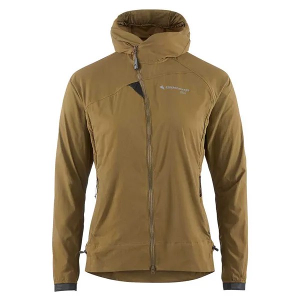 Спортивная куртка Klättermusen Nal Hooded softshell, зеленый