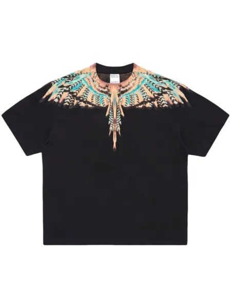Marcelo Burlon County of Milan футболка с принтом Grizzly Wings, черный