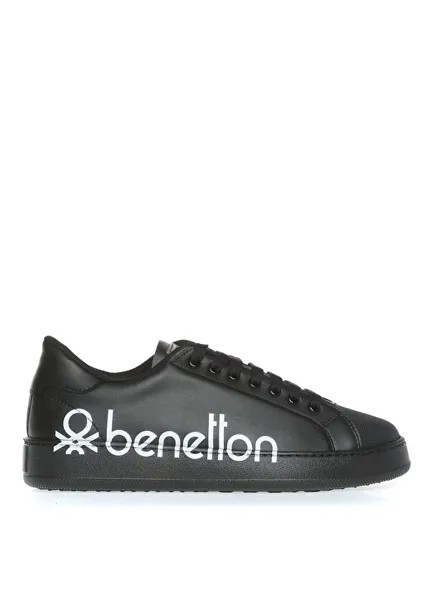 Черные мужские кроссовки United Colors of Benetton