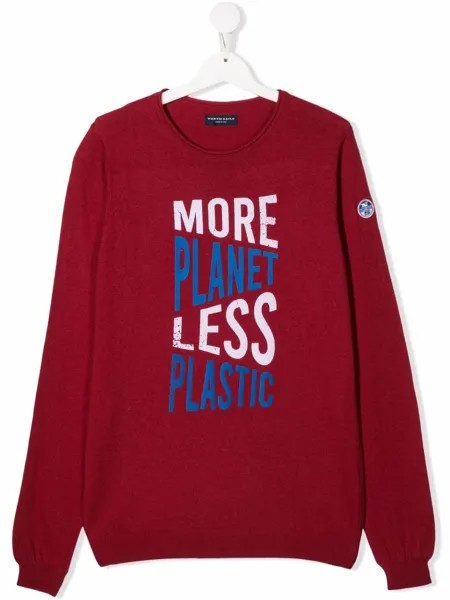 North Sails Kids джемпер с надписью