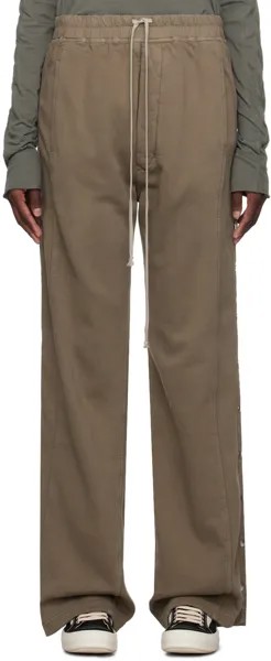 Серые брюки-пушер Rick Owens DRKSHDW