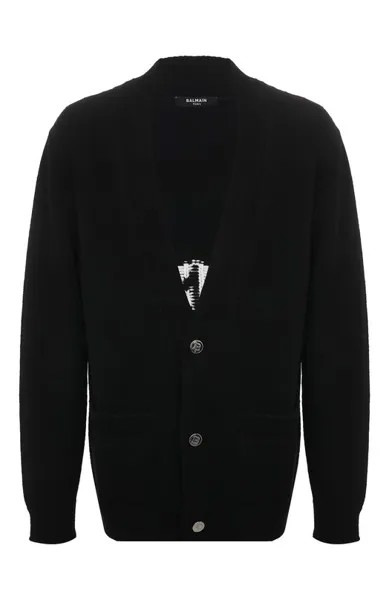 Шерстяной кардиган Balmain