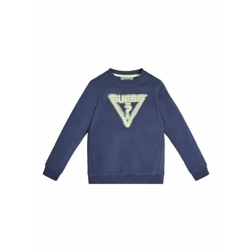 Лонгслив GUESS, размер 12Y [METY], синий