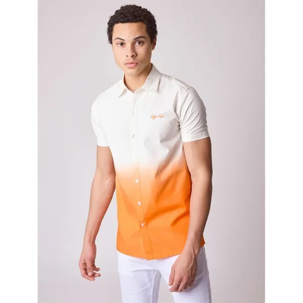 Рубашка с коротким рукавом Project X Paris 2120202, оранжевый