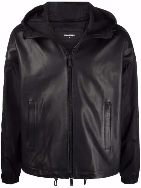Dsquared2 куртка с капюшоном и логотипом