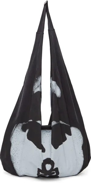 Черная большая сумка-футболка Givenchy