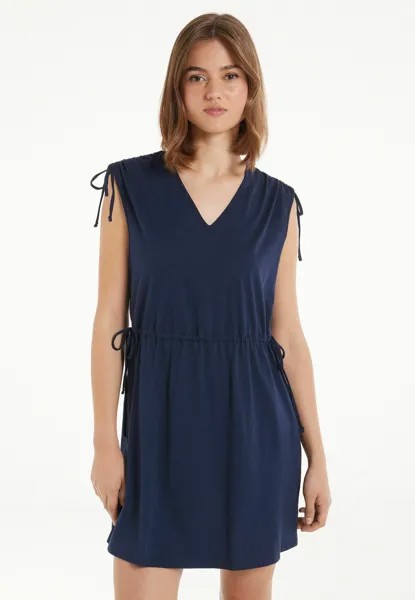 Платье из джерси ARRICCIO E COULISSE Tezenis, синий