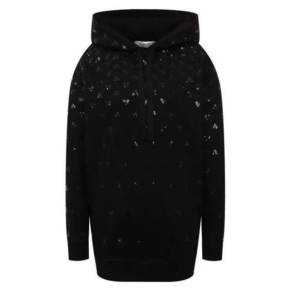 Хлопковое худи с пайетками Valentino