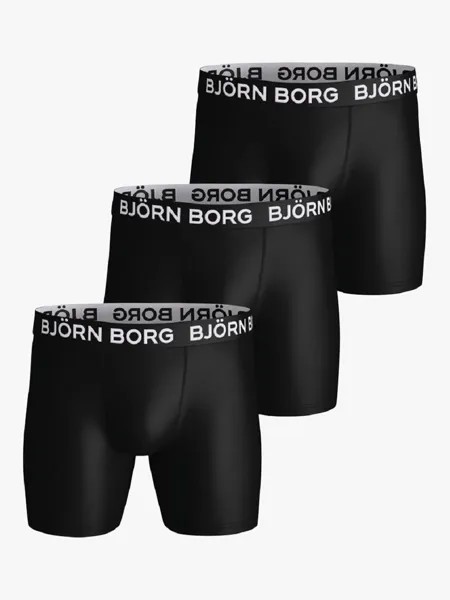 Боксеры производительности Björn Borg, черный