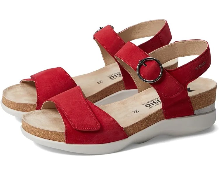 Туфли Mephisto Oriana, цвет Scarlet Velcalf Premium