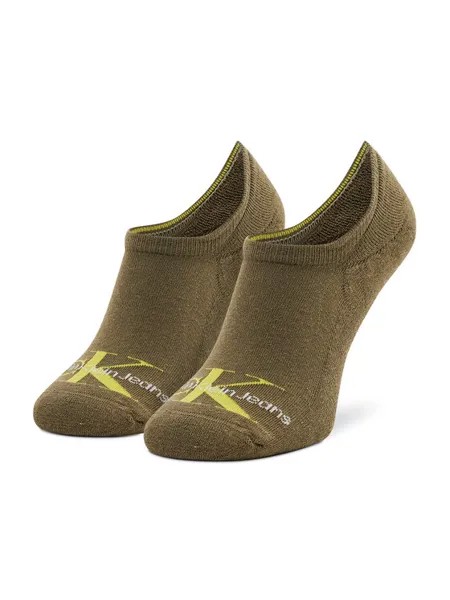 Мужские носки-кроссовки Calvin Klein, зеленый