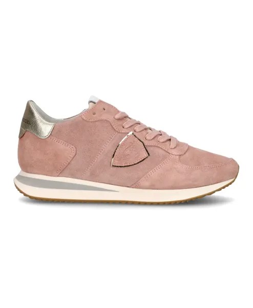 Персиковые кроссовки в стиле trpx Philippe Model, мультиколор