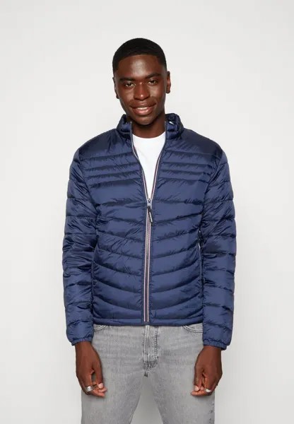 Зимняя куртка Jack & Jones JJEHERO PUFFER COLLAR, цвет navy blazer