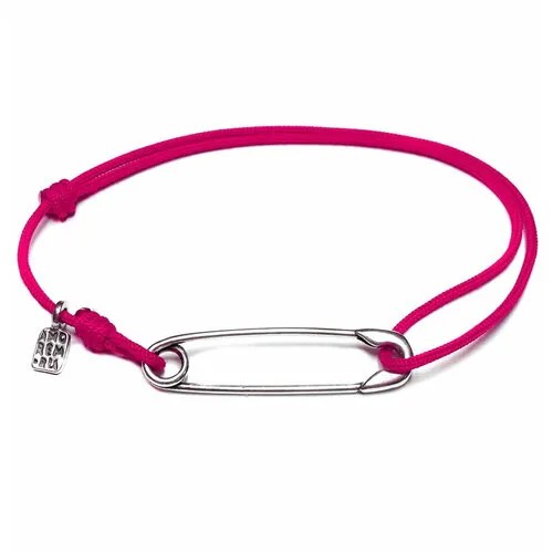 Браслет Amorem, серебро, 925 проба, розовый