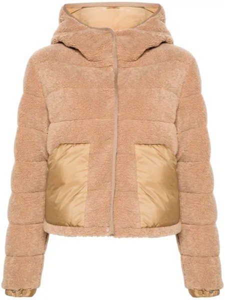 Moncler пуховик Audrieu, нейтральный цвет