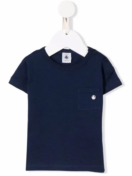 Petit Bateau buttoned short-sleeve T-shirt