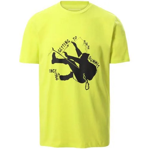 Футболка Для Активного Отдыха The North Face Foundation Graphic T-Shirt Sleeve Sulphur Spring Green (Us:xxl)