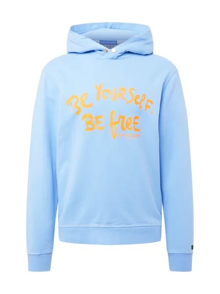 Толстовка Scotch & Soda, светло-синий