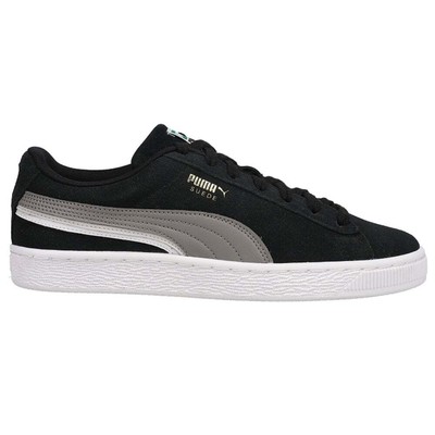 Повседневная обувь Puma Suede Triplex Lace Up Youth Boys Black Sneakers 382685-01