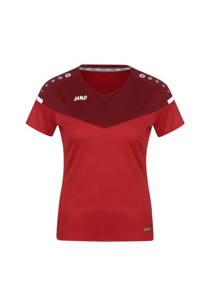 Женская тренировочная рубашка Champ 2.0 JAKO, цвет Rot Bordeaux