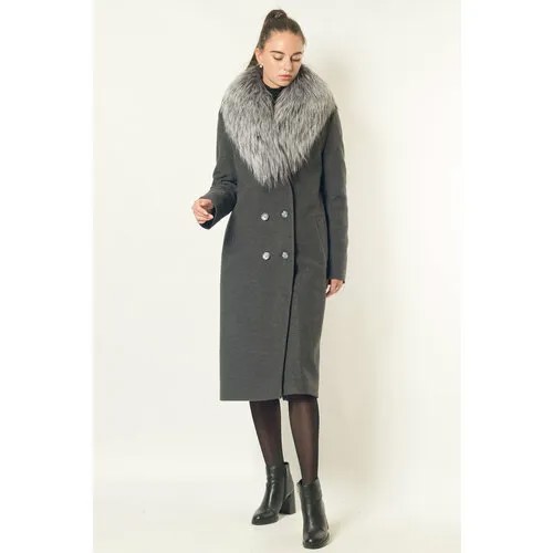 Пальто MARGO, размер 48-50, серый