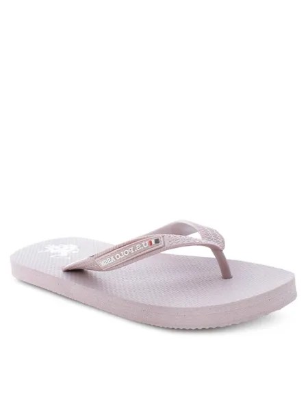 Вьетнамки женские U.S. POLO Assn. Vaian VAIAN001A розовые 37 EU