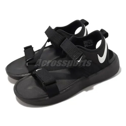 Мужские сандалии Nike Vista, черные, белые, унисекс, с ремешком, в повседневном стиле, DJ6605-001