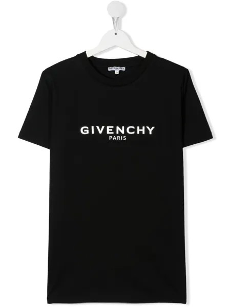 Givenchy Kids футболка с логотипом