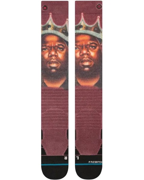 Носки Stance Skys The Limit Notorious Big Snow, черный