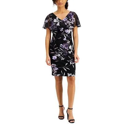 Женское коктейльное платье с накидкой и рукавами-накидкой Connected Apparel BHFO 2507